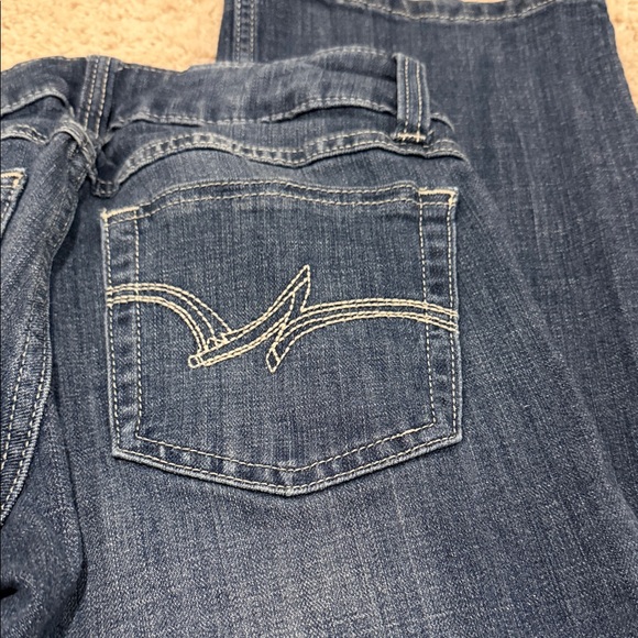 Wrangler Women's Dark Blue Boot Cut Jeans - Picture 5 of 5
